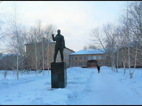 Видео: Славгород, Алтайский край 3 м-н и школа № 15 / Зимняя прогулка