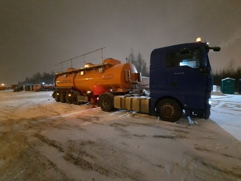 Видео: $159 - Работа на бензовозе. Три рейса по городу.