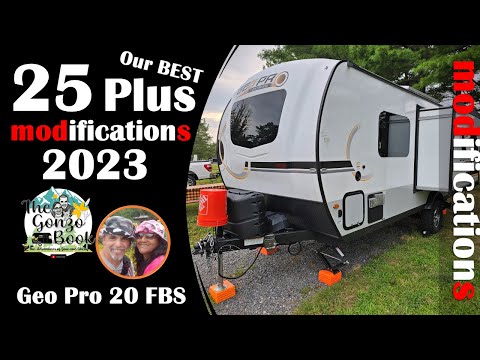 Видео: M01-24 Двадцать пять плюс (25+) Эпические модификации на 2023 год (Rockwood Geo Pro 20FBS)