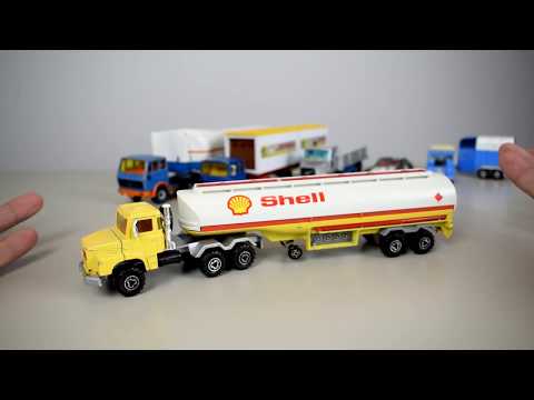 Видео: Модели машин грузовиков с барахолки в Германии SIKU MAJORETTE