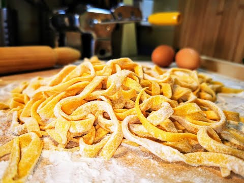 Видео: Как да си приготвим домашна прясна паста (талятели). Лесна рецепта. Италианска кухня.