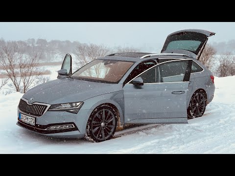 Видео: Чешский бизнес-класс. Skoda Superb 4x4.  Псков.