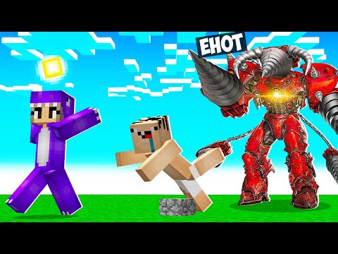 Видео: Я СТАЛ ДЕМОНОМ ДРЕЛЬ МЕНОМ ТИТАНОМ И ЗАТРОЛЛИЛ ДРУЗЕЙ В МАЙНКРАФТ! ЕНОТИК MINECRAFT