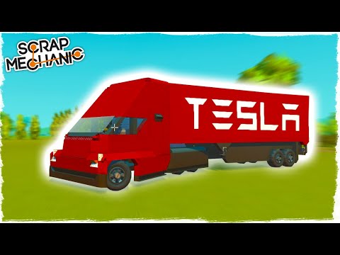 Видео: ГРУЗОВИК ТЕСЛА НА ПОРШНЯХ? ЛУЧШИЕ ГРУЗОВИКИ ДЛЯ ВЫЖИВАНИЯ В SCRAP MECHANIC SURVIVAL - SCRAP MECHANIC