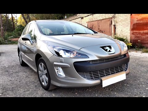 Видео: Peugeot 308 ставим Bi led + чёрный мат