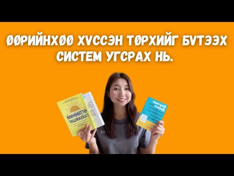 Видео: Өөрийнхөө хvссэн төрхийг бvтээх систем угсрах нь.