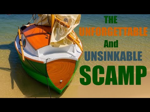 Видео: Парусник SCAMP — лучший микрокруизер? Эта 12-футовая шлюпка считает себя линкором. Обзор парусника.
