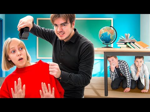 Видео: НАЙ-СТРОГИЯТ учител в училището на Амелка! | ВСИЧКИ УЧЕНИЦИ СА МУ ЯДОСИ!