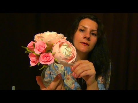 Видео: АСМР/ ASMR/ ЦВЕТЫ ИЗ ФОАМИРАНА // МАСТЕР КЛАСС// ТИХАЯ РЕЧЬ