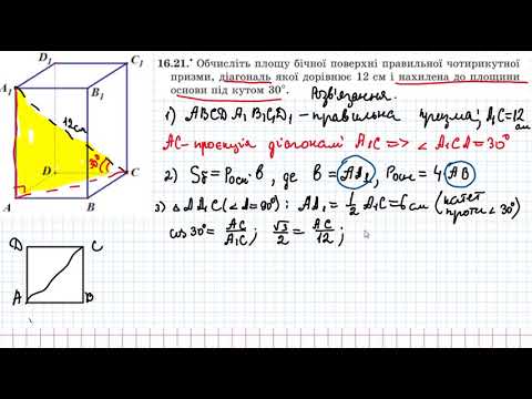 Видео: 2 площа поверхні призми