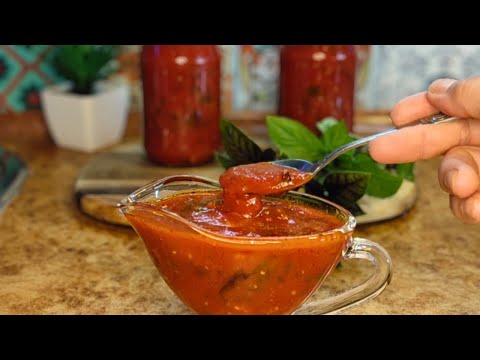 Видео: БАЗИЛІКОВИЙ СОУС на зиму БЕЗ оцту!
