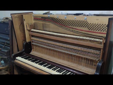 Видео: Нюансы при работе с пианино 1870х годов | Коллекция возвращается к жизни