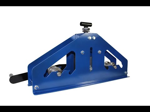 Видео: Розпаковка і міні огляд трубогибу (профілегиб) BENDEX MACHINES Ікар (загартований ролик)#трубогиб