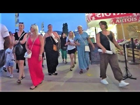 Видео: Sunny Beach Night Walk 2023 Bulgaria Summer Walking - Солнечный берег Болгария - Sonnenstrand