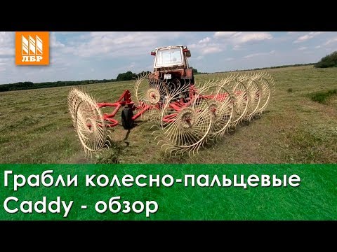 Видео: Грабли колесно-пальцевые Caddy  - обзор