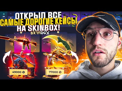 Видео: 100.000 на ПРОВЕРКУ SKINBOX в 2025! Открыл все самые дорогие кейсы и выбил это...! (CS2/КС2)