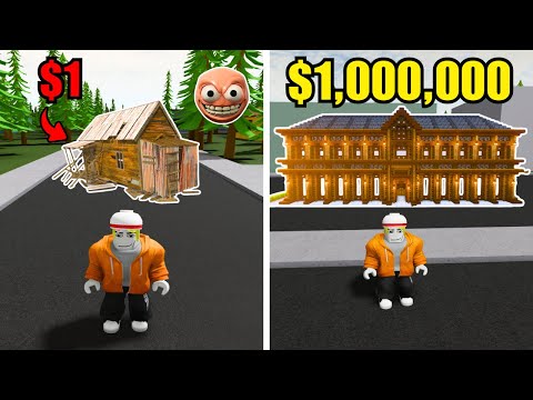 Видео: База за 1 доллар против базы за 1 000 000 долларов в Roblox GEF