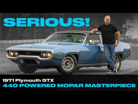 Видео: Plymouth GTX 1971 года: шедевр Mopar с двигателем 440 л.с.