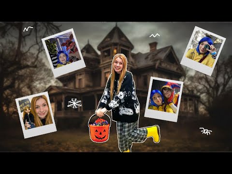 Видео: Я Прожила День как на Хеллуин 🎃 и Вот Что Случилось😱👻👀