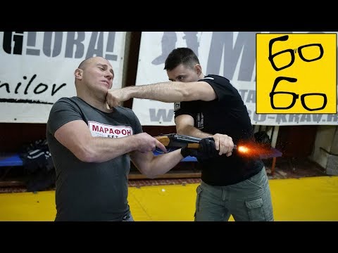 Видео: Защита от угроз огнестрельным (травматическим) оружием и обезоруживание с Егором Чудиновским