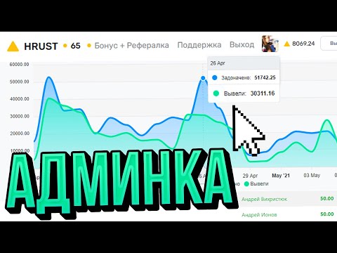 Видео: ЗАШЕЛ В АДМИНКУ HRUST.CASH