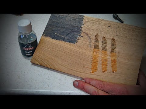 Видео: Танин - друг или враг? Реставрация стола и морение дуба.