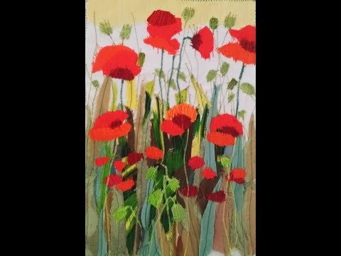 Видео: МАКОВАЯ ПОЛЯНА ИЗ МЕЛКИХ ЛОСКУТКОВ/ЯРКАЯ КАРТИНА/КРАСИВО И ПРОСТО/ШИТЬЕ ИЗ ЛОСКУТА/ЛОСКУТНАЯ ТЕХНИКА