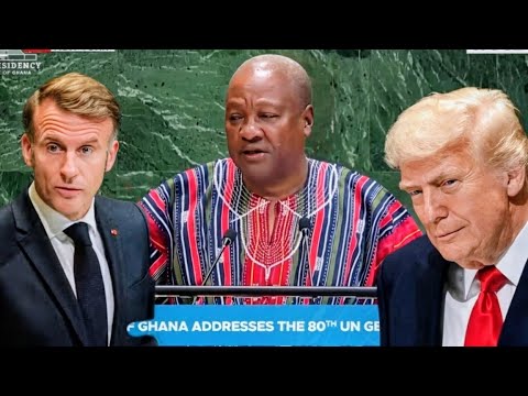 Видео: Речь президента Махамы в ООН, которая заставила всех хлопать и говорить