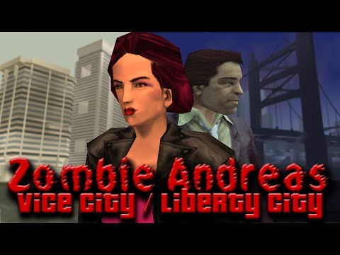 Видео: Zombie Andreas - На картах Liberty и Vice City + Stories