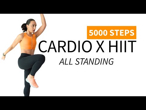 Видео: 30-минутная ИНТЕНСИВНАЯ КАРДИО HIIT | Домашняя тренировка на всё тело | Стоя, без оборудования, П...