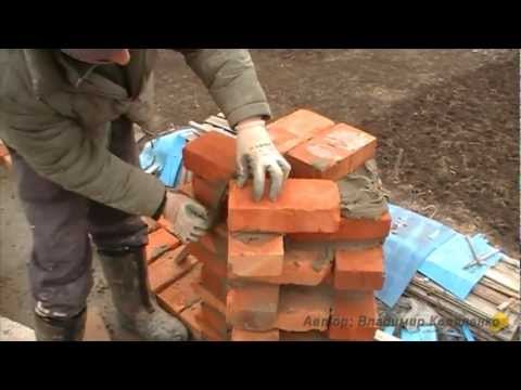Видео: Кирпичная кладка эркерного угла - [© masterkladki]