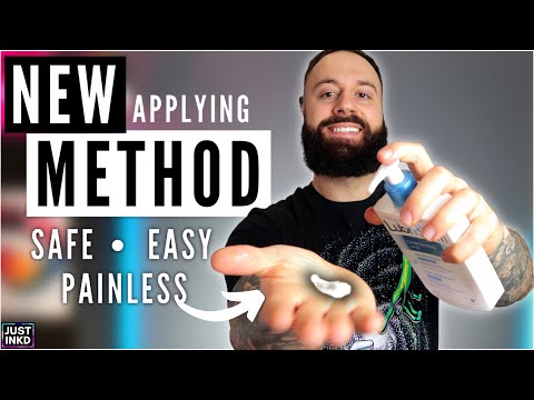 Видео: Как наносить заживляющую мазь и увлажняющий крем на новую татуировку | ЛУЧШИЙ НОВЫЙ МЕТОД, КОТОРЫ...