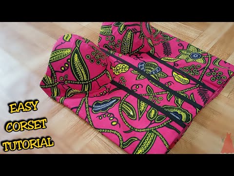 Видео: Самый простой способ сшить идеальный КОРСЕТ