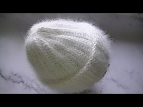 Видео: ВЯЖЕМ ШАПКУ САМЫМ ПОПУЛЯРНЫМ ДВУСТОРОННИМ УЗОРОМ. ШАПКА УЗОРОМ РЕЗИНКА ПАТРОНТАШ ИЗ ПРЯЖИ ПУХ НОРКИ.