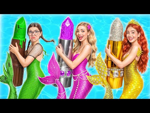 Видео: Бедная vs Богатая vs Ультра Богатая Русалка от Multi DO Girls