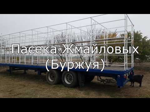 Видео: Пчелоприцеп " Буржуй", обзор. Пасека Жмайловых(Буржуй). Кочевая пасека. Промышленное пчеловодство.