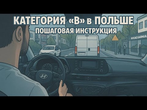 Видео: Авто Школа. Как получить права в Польше.