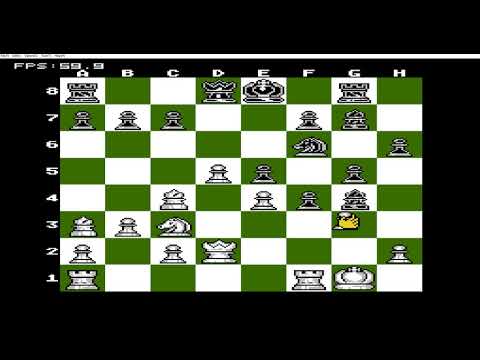 Видео: Шахматы на Денди (NES / Dendy).  Chessmaster