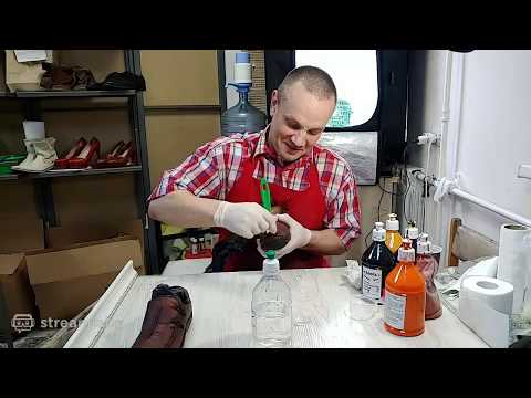 Видео: Как покрасить обувь. Rieker. RANGA live.