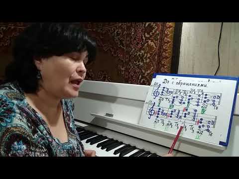 Видео: Д7 доминантовый септаккорд с обращениями.