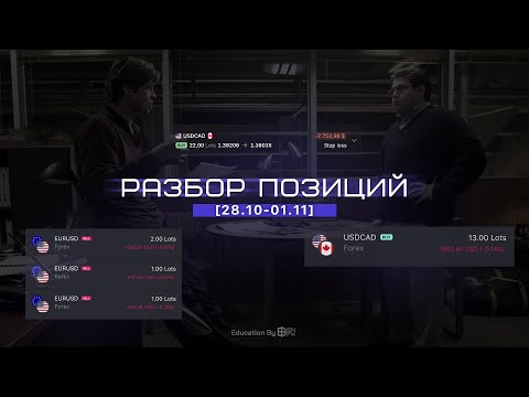 Видео: Разбор позиций -6000$ [28.10-01.11].