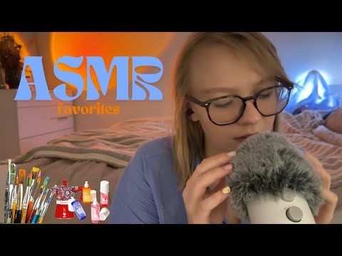 Видео: ASMR ЛЮБИМЫЕ ВЕЩИ 💌 Мои фавориты + Болталка и Близкий Шепот (Пакетики, Таппинг, Ветрозащита)