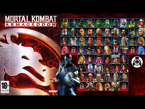 Видео: Mortal Kombat Armageddon  / Sony PlayStation 2 / прохождение Sub-Zero [60fps]