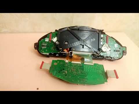 Видео: Корректировка пробега в панели Mercedes-Benz W211, программатор CH341A