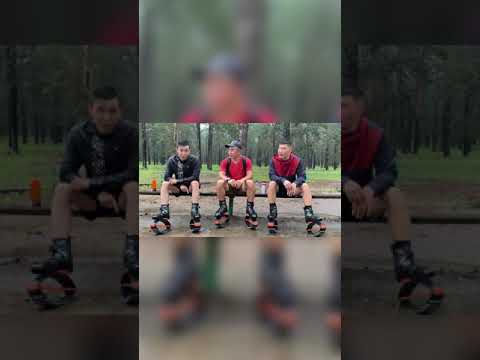 Видео: Тренировка на ботинках Kangoo Jumps