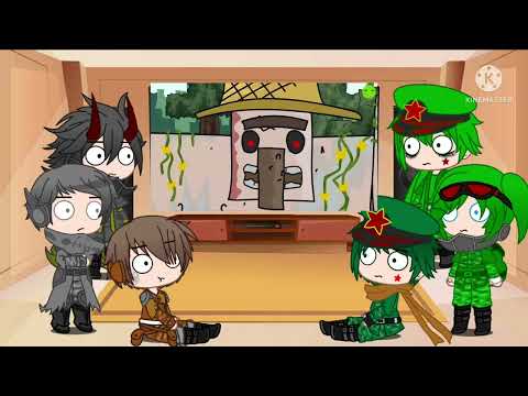 Видео: реакция танков мульт геранда (gacha club)