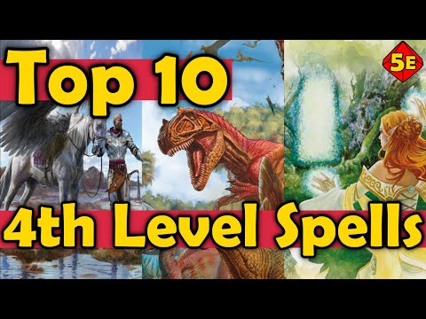 Видео: 10 лучших заклинаний 4-го уровня в DnD 5E