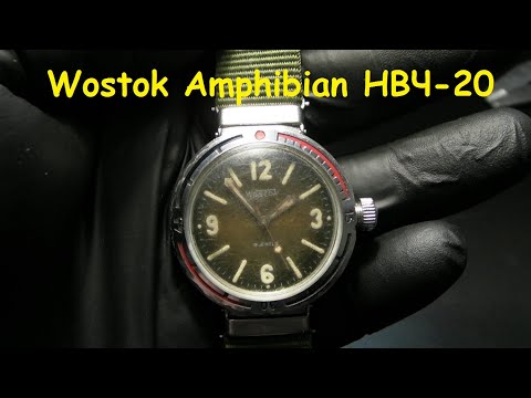 Видео: Обзор часы Восток-Амфибия НВЧ 20