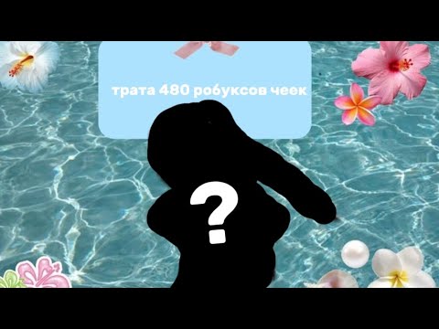 Видео: Трата 480 робуксов,купила новый скин?