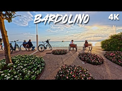 Видео: Бардолино, озеро Гарда 🇮🇹 | FULL TOWN TOUR in 4K Ultra HD - Italy